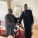 PICTORIAL: Buhari In London, Visits Ex-Head Of State Gowon