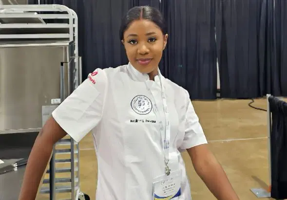 Nigerian pastry chef Favour Ikedinma
