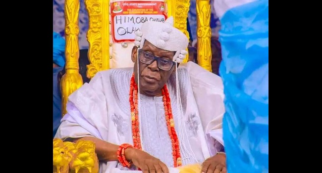 Olubadan Advocates Constitutional Roles For Traditional Rulers 1 Olubadan of Ibadanland, Oba Owolabi Olakulehin.
