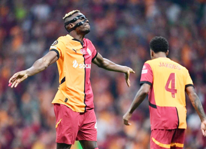 Osimhen Sets New Champions League Record In Galatasaray Victory Over Ajax 1 Osimhen 2