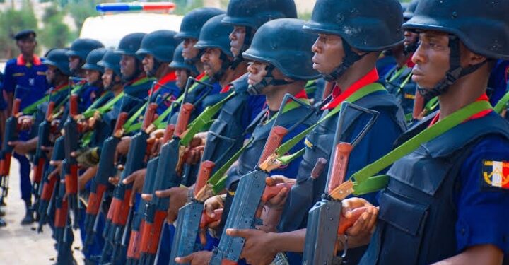 NSCDC Parades 12 Suspected Vandals