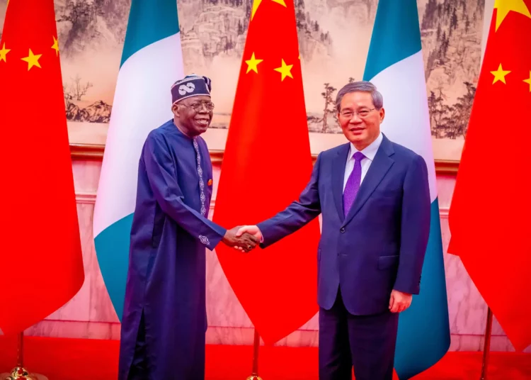 Tinubu Meets Chinese Premier, Pushes For Mutually Beneficial China-Africa Tie