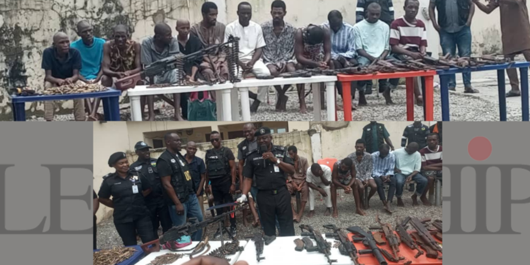 Police Parade 14 Suspected Kidnappers