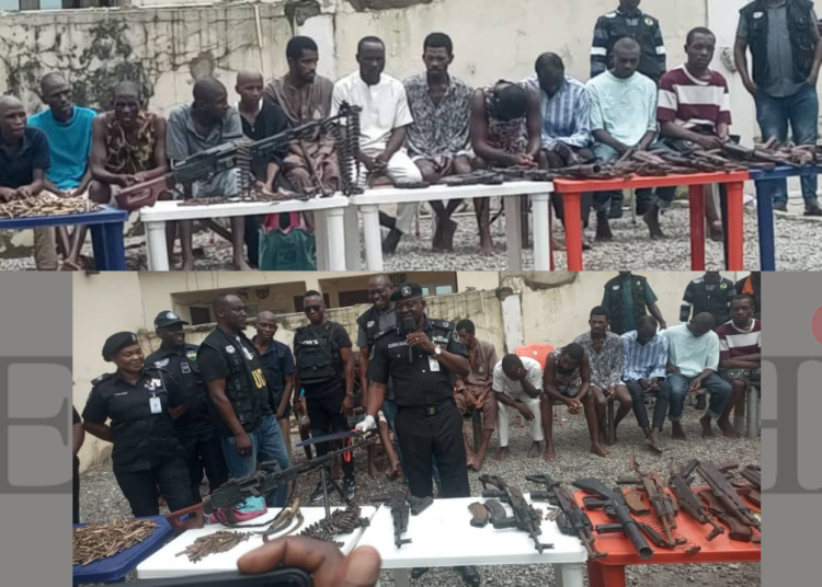 Police Parade 14 Suspected Kidnappers