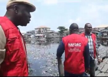 PICTORIAL: NAFDAC Shuts Illegal Water Factory In Lagos
