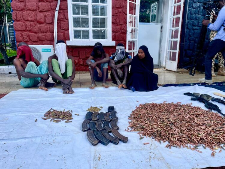 Troops Arrest Gunrunners