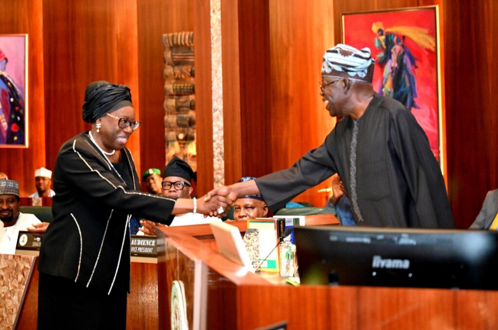 Tinubu Swears In Kekere-Ekun As Substantive CJN