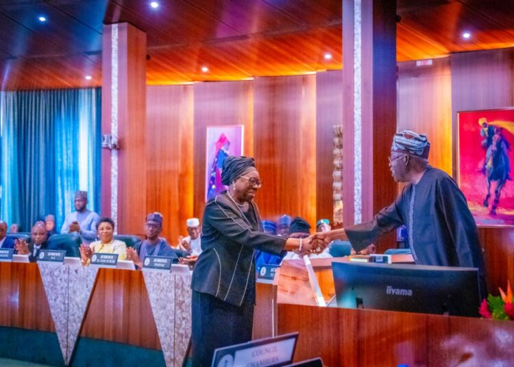 Tinubu Swears In Kekere-Ekun As Substantive CJN