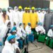 Flood: Lawmakers Lead 150 Volunteers To Disinfect Constituency 5 Flood: Lawmakers Lead 150 Volunteers To Disinfect Constituency
