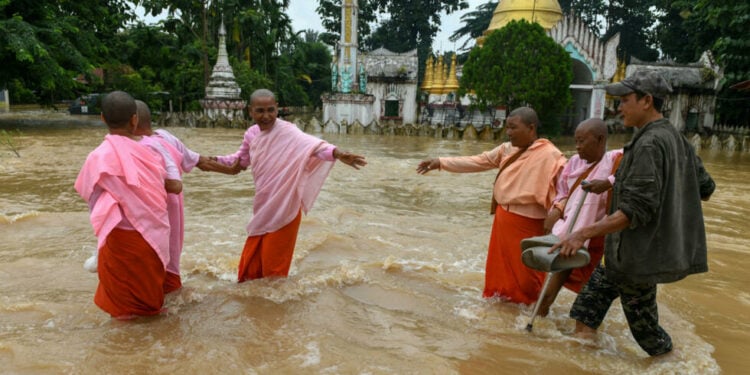 100 Die In Myanmar Floods