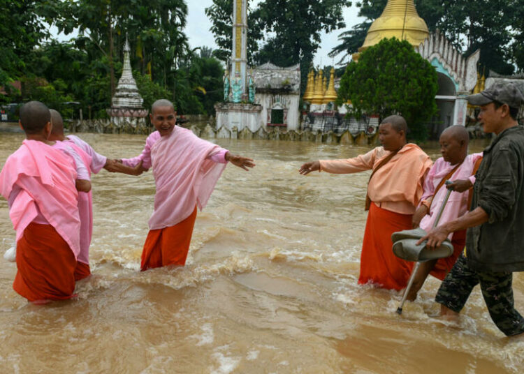 100 Die In Myanmar Floods