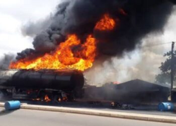 JUST-IN: Many Injured As Fuel Tanker Explodes In Abuja