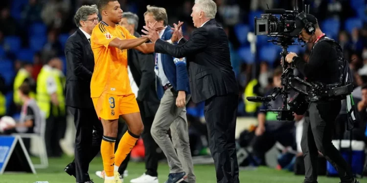 Ancelotti Hails Mbappé's Best Real Madrid Game