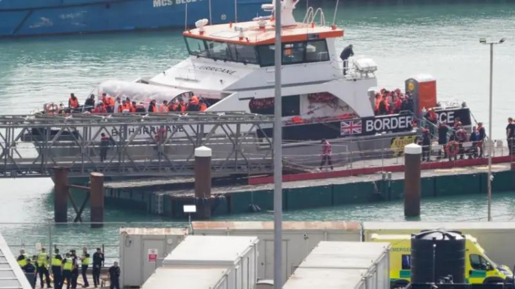 Boat Capsizes In English Channel