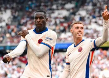 EPL: Jackson Hits Brace As Chelsea Beat West Ham 3-0