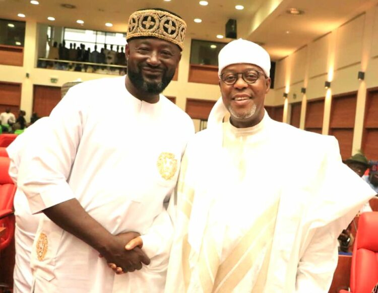 Hon James Oche and Bashir Abubakar representing Kaduna State.