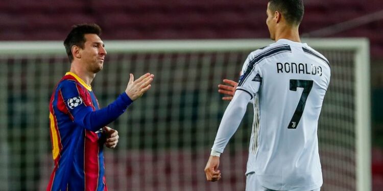 ronaldo and messi