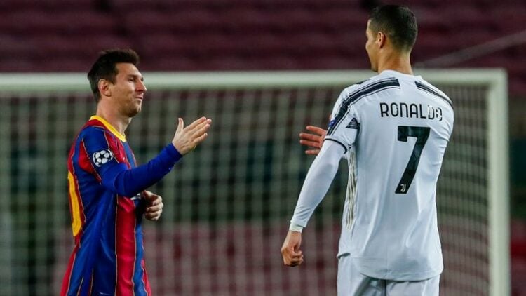 ronaldo and messi