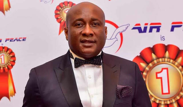 Onyema Wins Award, Advocates Collaboration Among Local Carriers 1 Chief Executive Officer of Air Peace, Allen Onyema