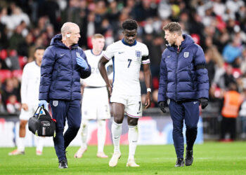 England Coach Provides Saka Injury Update