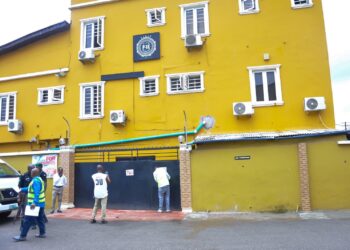 PICTORIAL: Lagos Gov’t Shuts Business Premises Over Environmental Pollution, Others