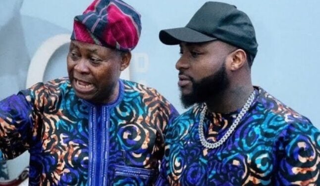 Dr. Adedeji Adeleke and his son, David Adeleke popularly known as Davido.