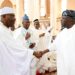 JUST-IN: Worshippers Excited As Tinubu, Atiku Meet Face-to-Face At Abuja Mosque After 20 Months