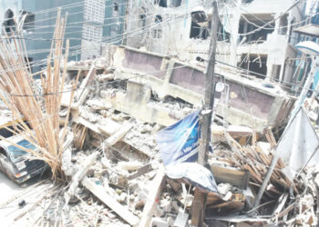 JUST-IN: 10 Killed, 7 Rescued As Building Collapses In Oyo