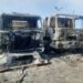 PICTORIAL: Vehicles, Properties Destroyed As Petrol Tanker Explodes On Lagos-Ibadan Expressway