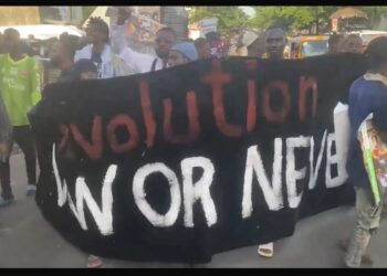 PICTORIAL: October 1 Protests Erupt In Abuja, Lagos Over Economic Hardship