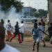 JUST-IN: Police Fire Teargas At Protesters In Abuja