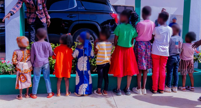 Kebbi Govt Rescues 19 Children From Traffickers 1 Resqued Kids