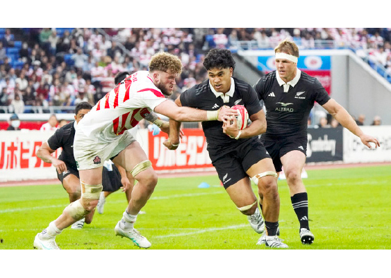 Rugby: New Zealand Run In 10 Tries To Thrash Japan 1 Rugby New Zealand