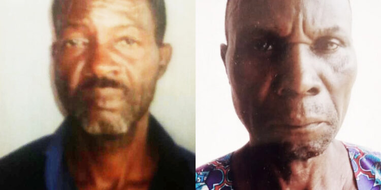 Philip Agaku (L), Afolabi Michael (R)