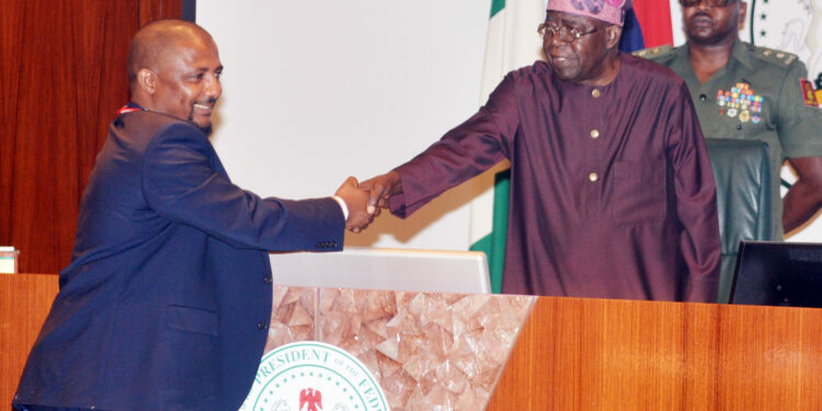 Tinubu Swears In Bello As Code Of Conduct Bureau Chairman 1 Tinubu Swears In Bello As Code Of Conduct Bureau Chairman