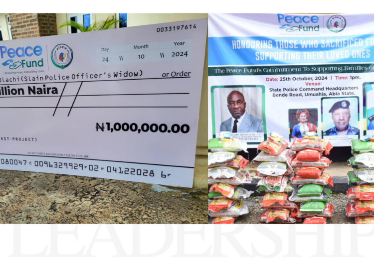 Insecurity Victims Get Cash