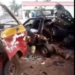 JUST-IN: Scores Injured As CNG-Powered Vehicle Explodes In Edo