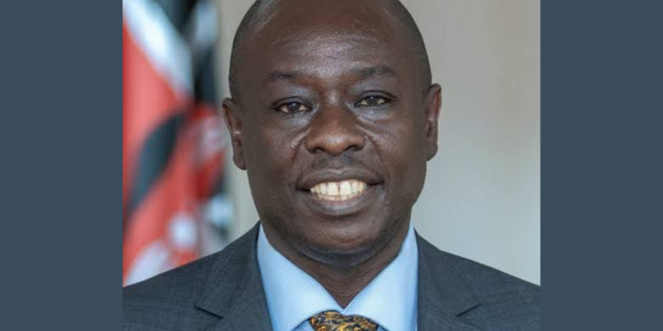 Kenya's deputy president, Rigathi Gachagua.