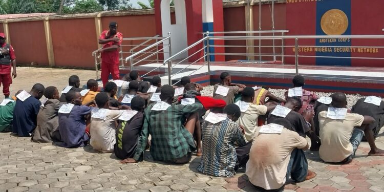 Amotekuns Arrests Man For Alleged Killing Of Woman