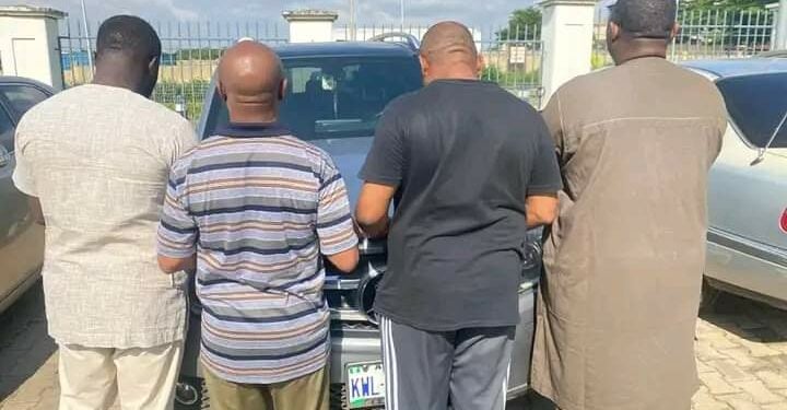 The four suspects