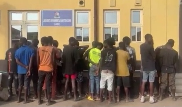 33 Arrested For Open Defecation, Other Environmental Infractions In Lagos 1 arrested for defecation