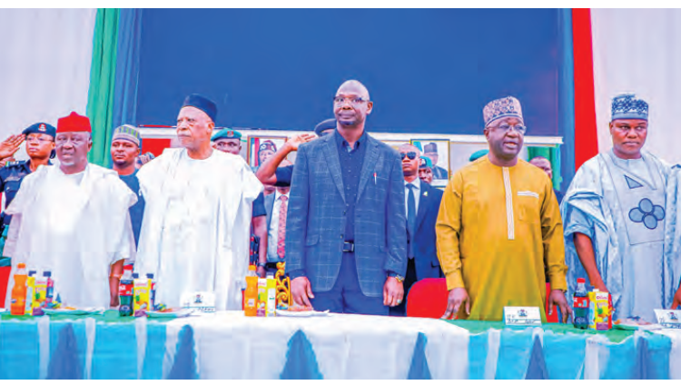 The Executive Governor of Nasarawa State, His Excellency, Engr. Abdullahi A. Sule hosts All Progressives 
Congress (APC), Nasarawa State Expanded Critical Stakeholders Meeting at Alh. Aliyu Akwe Banquet 
hall, Government House, Lafia.