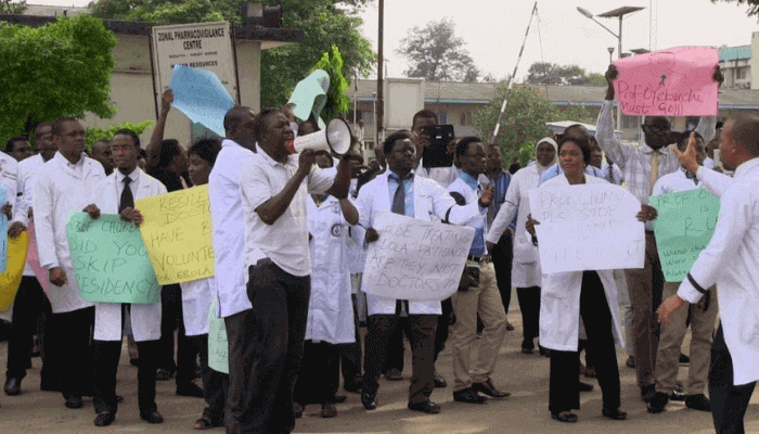 Resident Doctors Protest, Seek Investigation Of Management Of Federal Teaching Hospital Lokoja 1 resident doctors protest