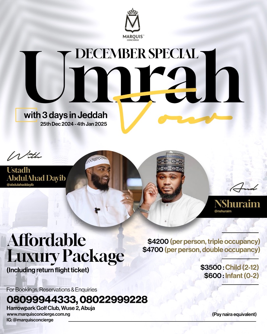 Luxury Umrah Package