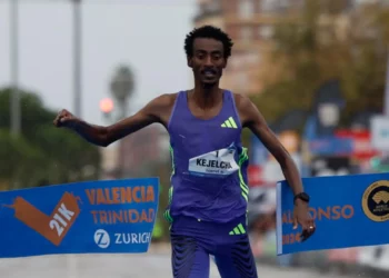 Ethiopia’s Kejelcha Breaks Men’s World Half Marathon Record