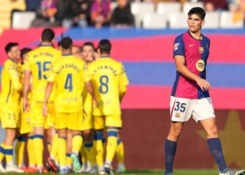 Las Palmas Daze Barca With Surprise Win