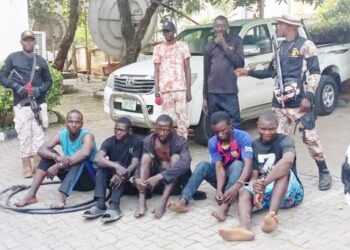 5 Paraded Over Alleged Vandalism Of Streetlights In Abuja