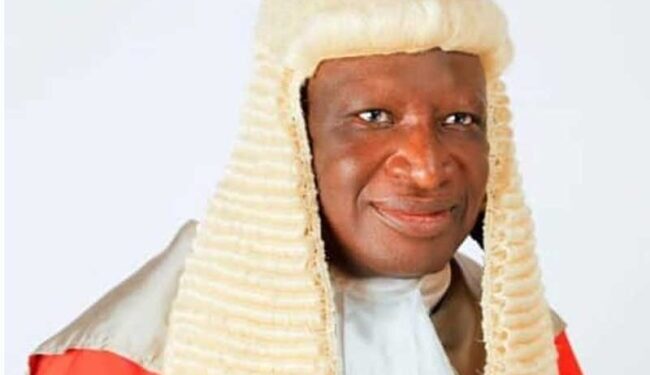 Late Justice Oyewole Adeyeye.