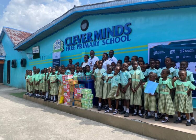 Pupils of CleverMinds School, Warri, Delta State.