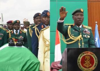 Tinubu, Shettima, Akpabio, Abbas, Govs, Security Chiefs, Others Bid Lagbaja Farewell 